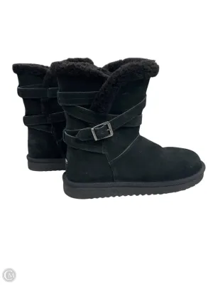 Boots Ankle Flats By Koolaburra By Ugg In Black, Size: 9