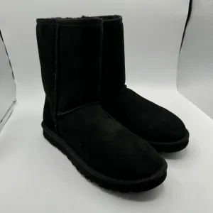 Boots Ankle Flats By Ugg In Black, Size: 8