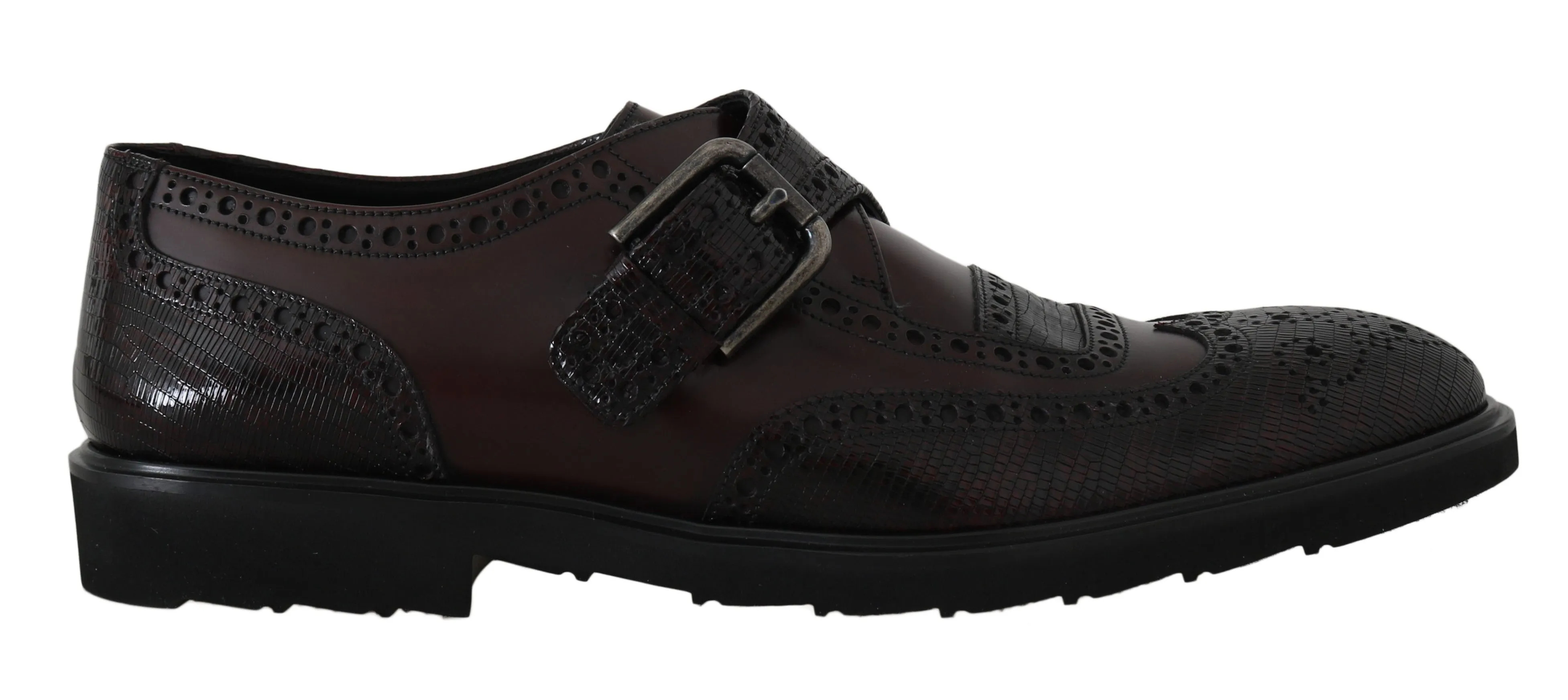 Bordeaux Leather Derby Wingtip Oxford