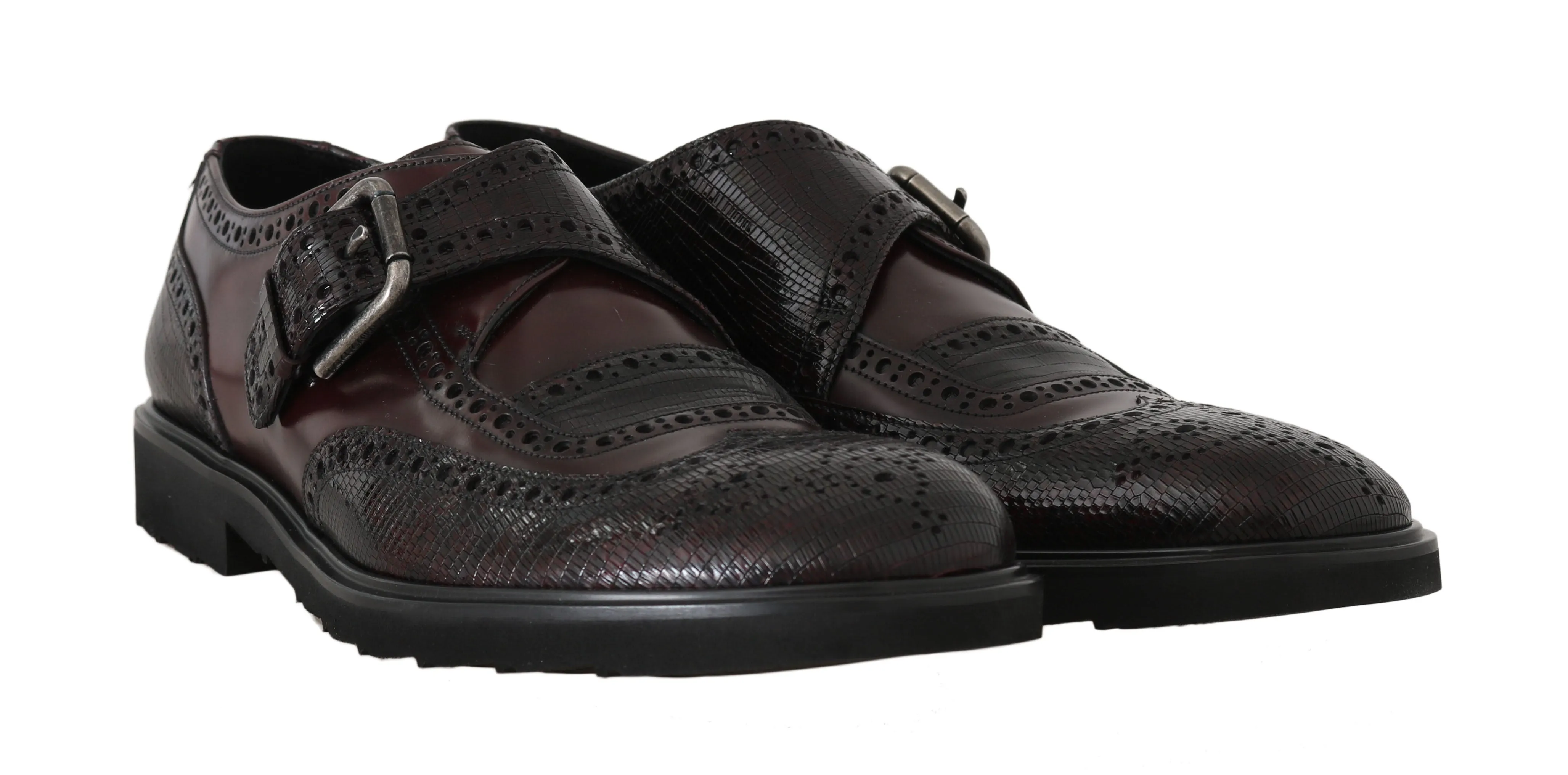 Bordeaux Leather Derby Wingtip Oxford
