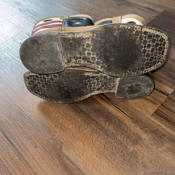 Boys size 5R Smoky Mountain American flag Style boots 🇺🇸🇺🇸