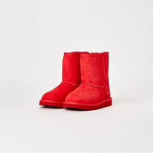 Brand New UGG Class II Boots Samba Red Big Kids