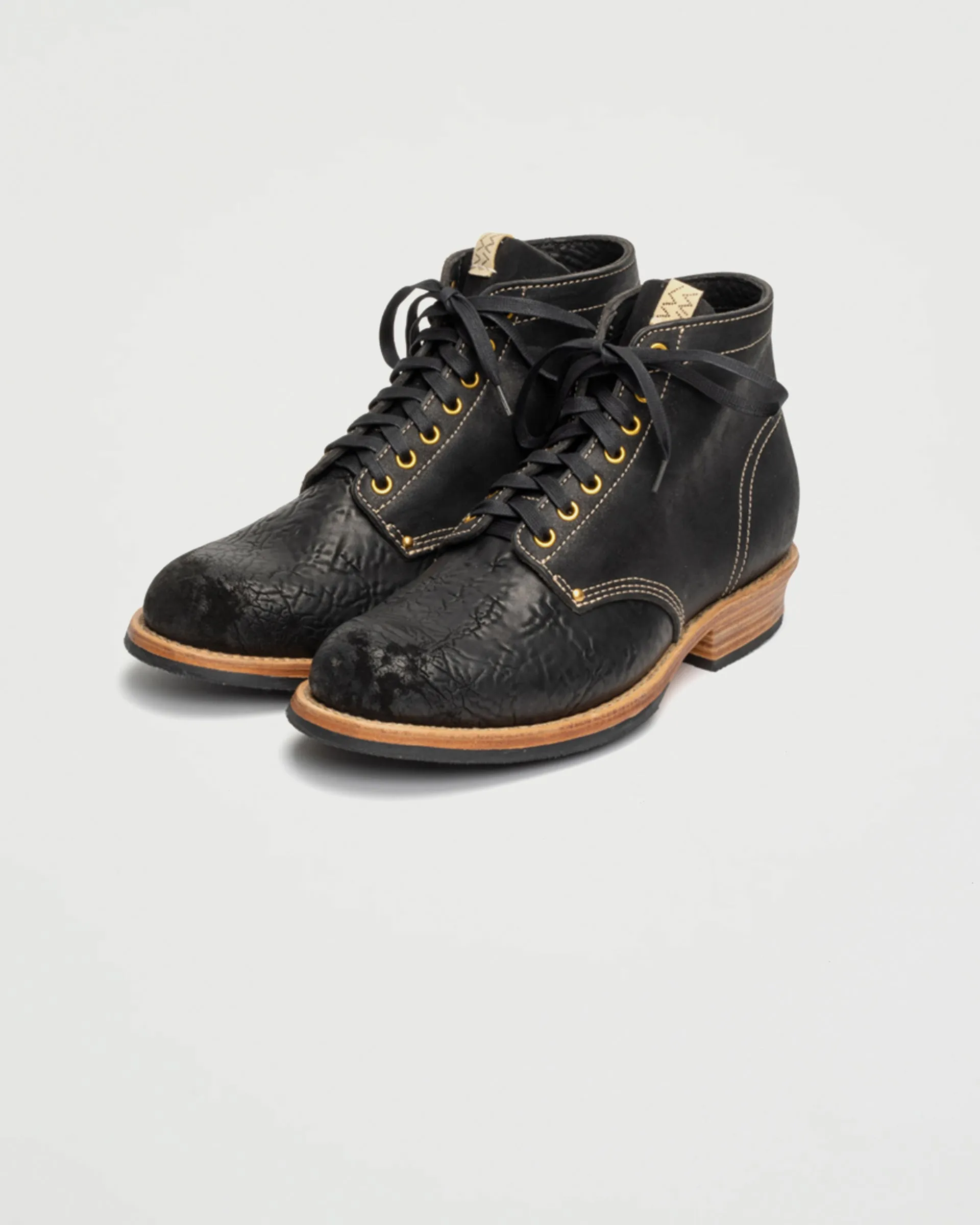 Brigadier Boots Folk Dark Brown