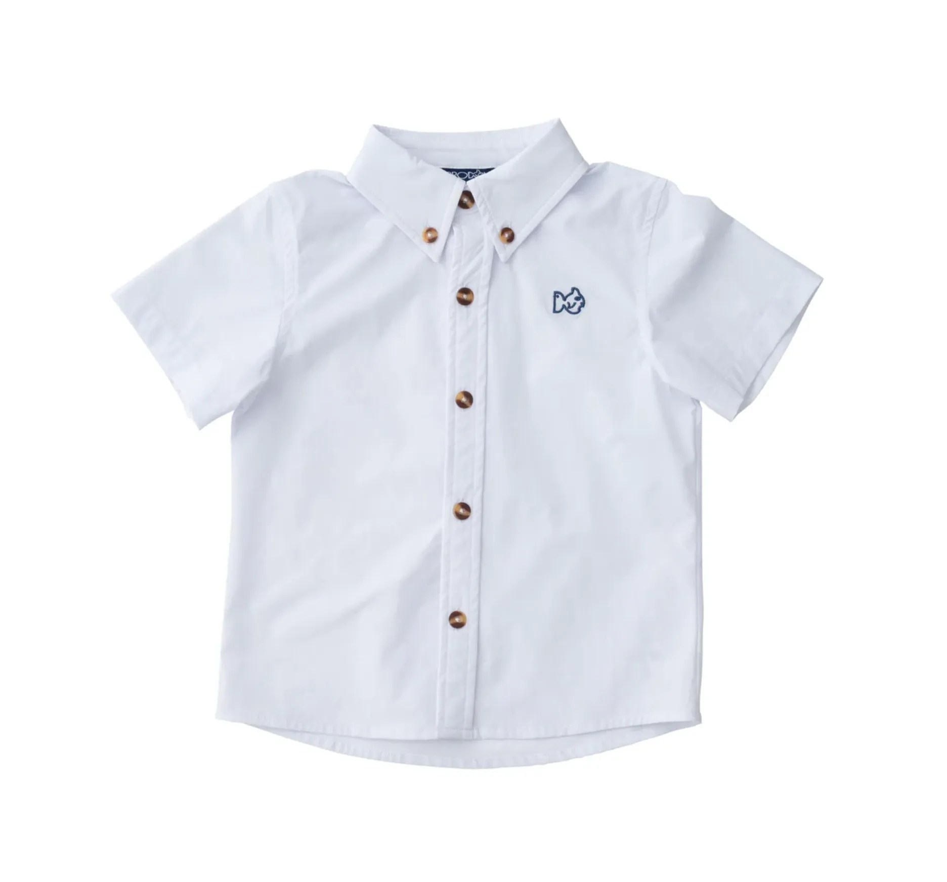 Bright White Short Sleeve Fishing Shirt