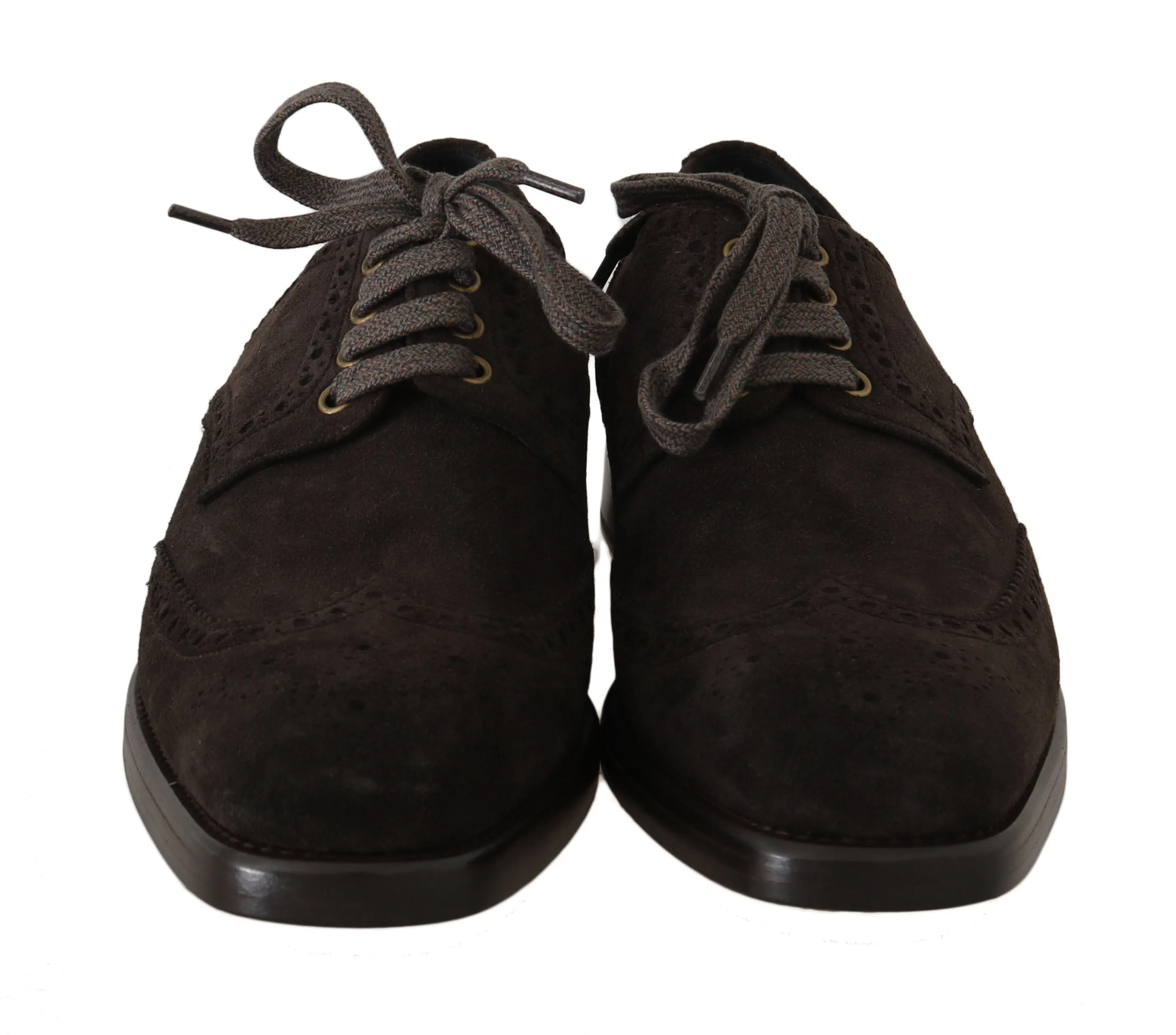 Brown Leather Derby Wingtip Oxford