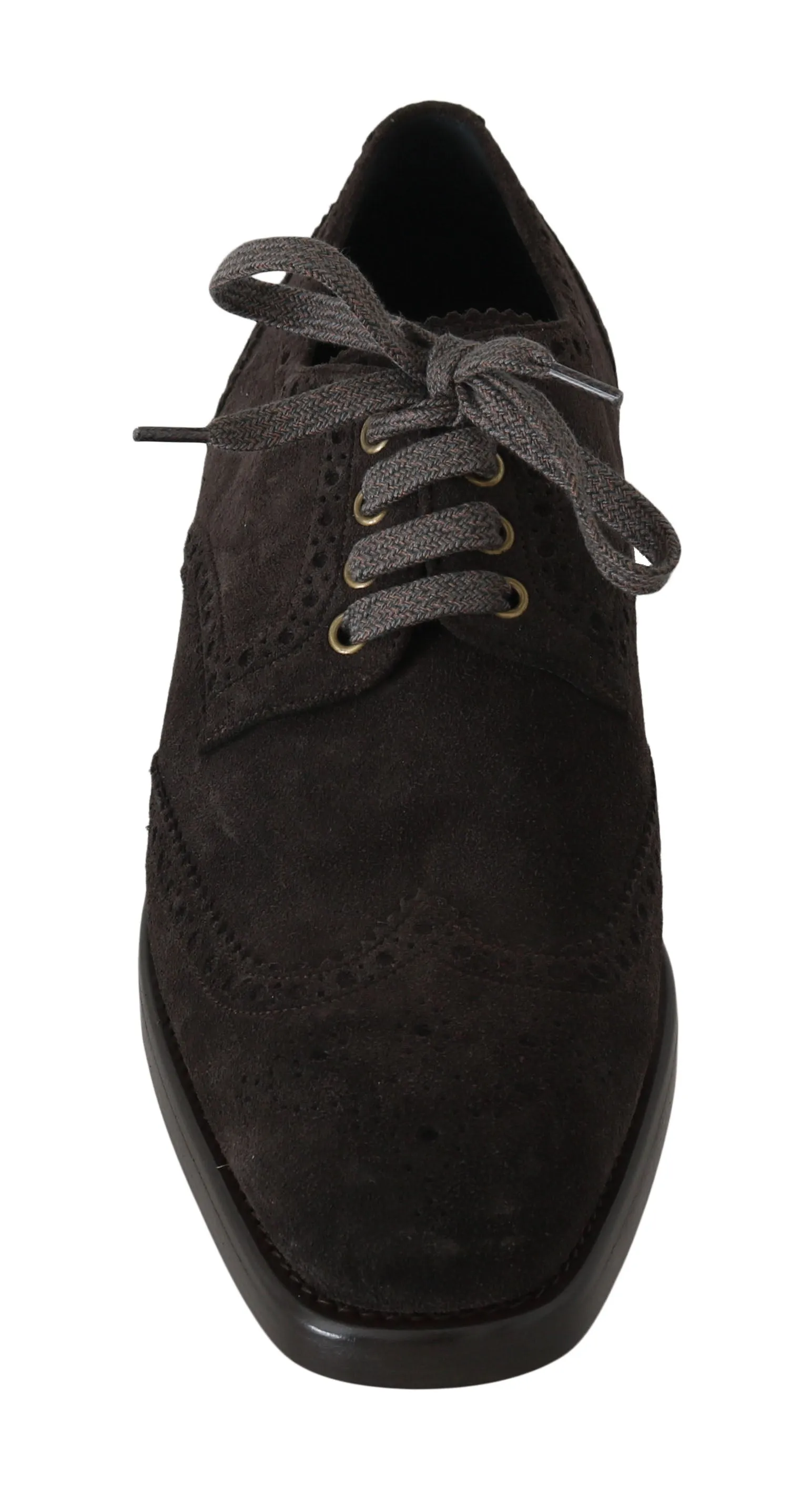 Brown Leather Derby Wingtip Oxford