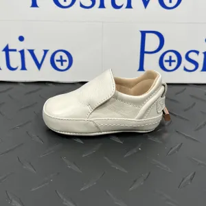 Buscemi 40MM Baby Nappa Off White Leather Sneakers