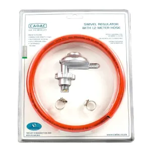 Cadac Swivel Regulator & 1,2m Hose SA3L.120BP