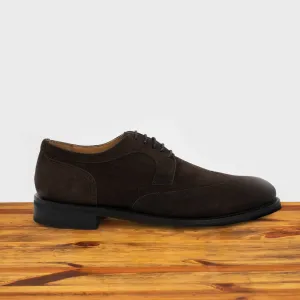 Calzoleria Toscana Cascia Suede Wingtip Dress Shoe