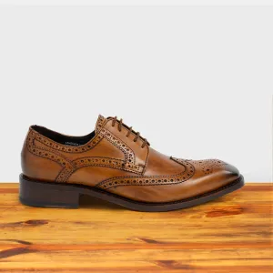 Calzoleria Toscana Mesola Wingtip Dress Shoe