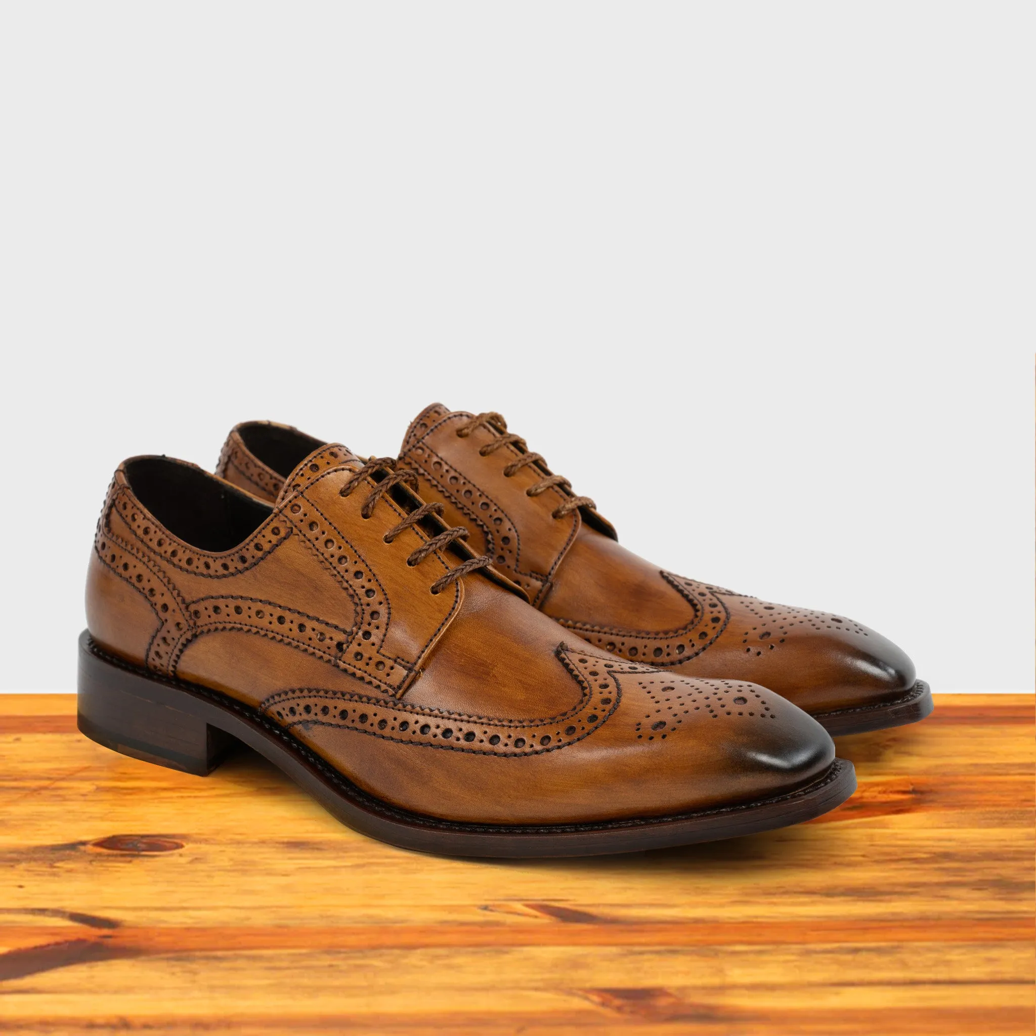 Calzoleria Toscana Mesola Wingtip Dress Shoe