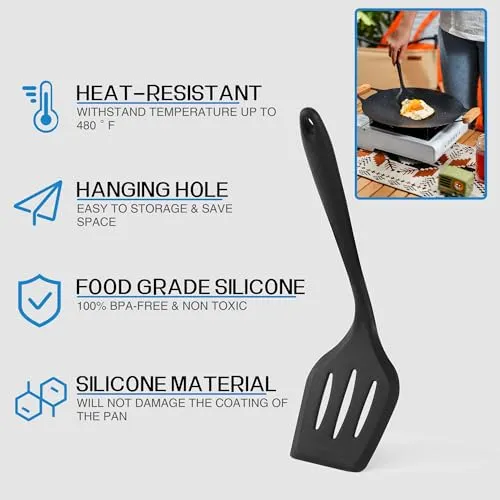 Camping Essentials Cooking Utensils Set - Camping Kitchen Cookware Accessories Set