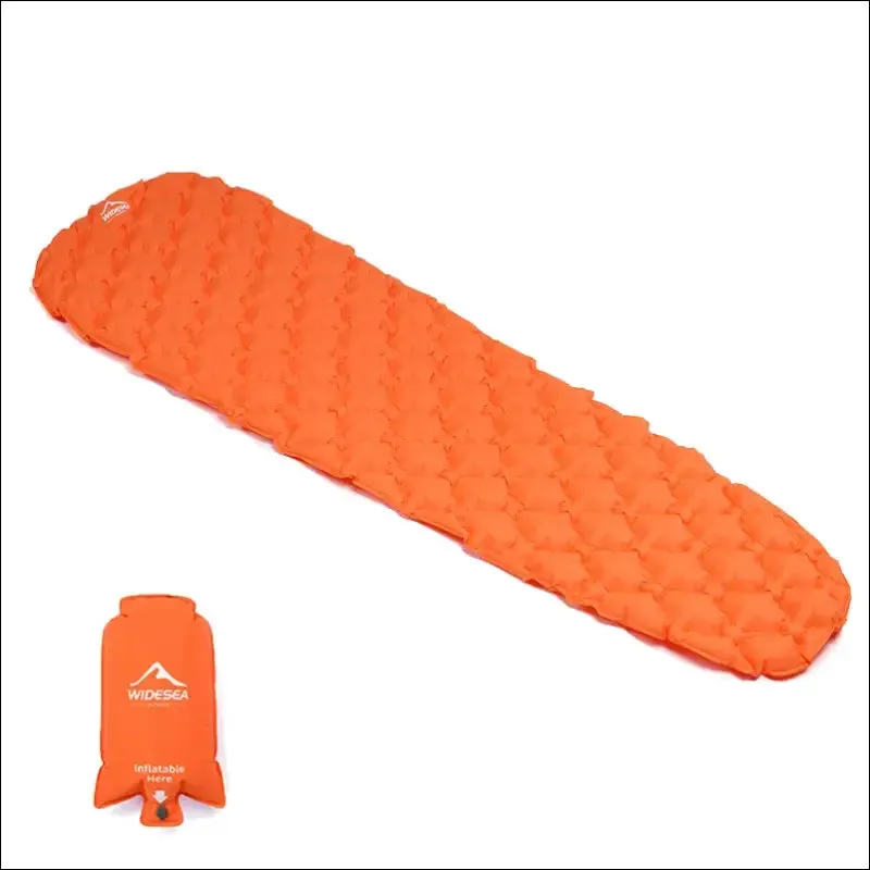 Camping inflatable mattress sleeping pad for outdoor travel