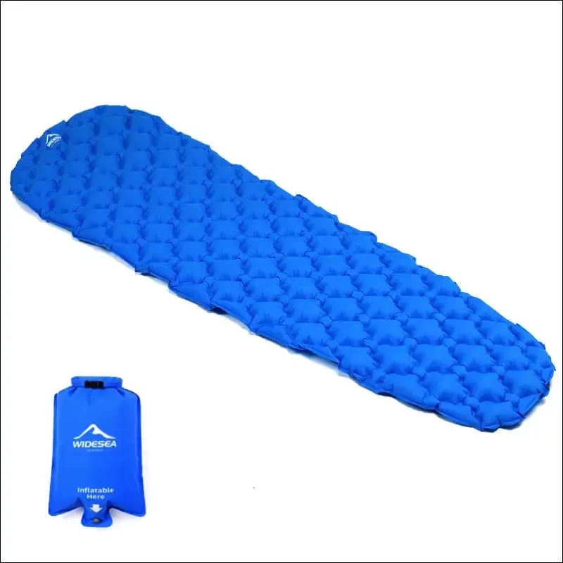Camping inflatable mattress sleeping pad for outdoor travel