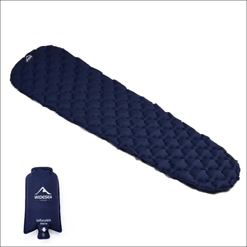 Camping inflatable mattress sleeping pad for outdoor travel