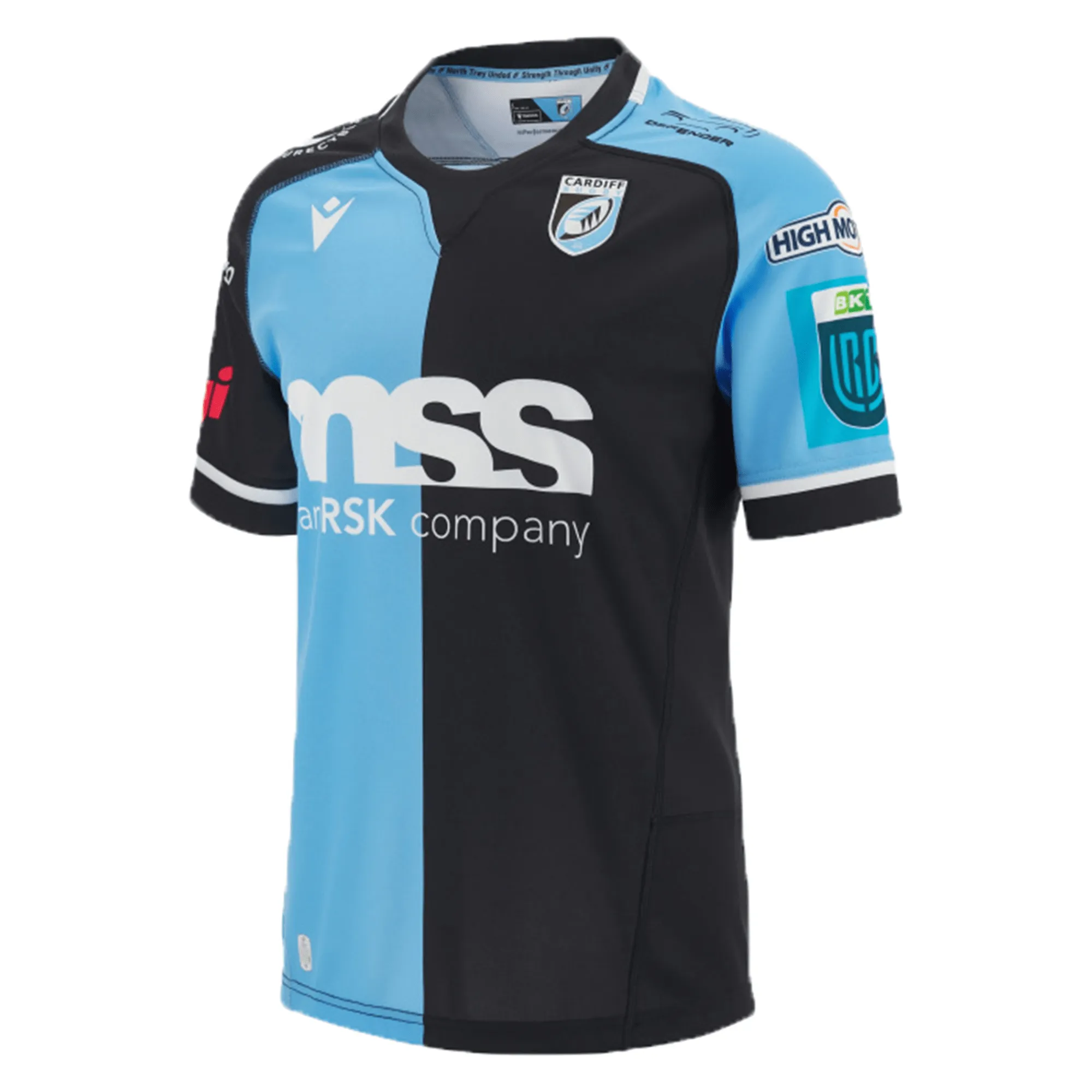 Cardiff Blues Home Jersey 23/24 by Macron
