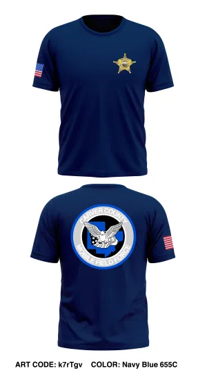Carver County Mobile Field Force Store 1 Core Men's SS Performance Tee - k7rTgv