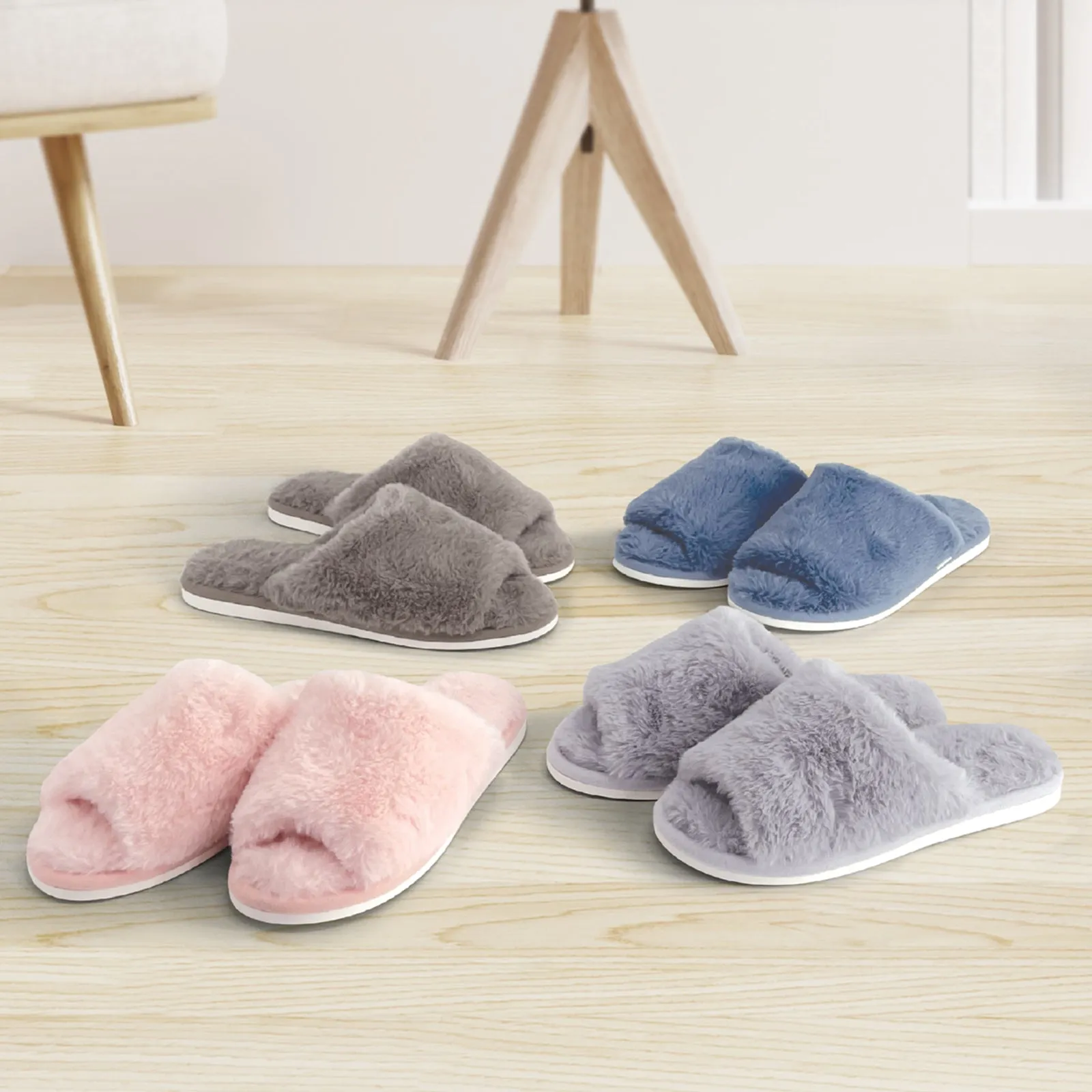 Charles Millen KAIRA Bedroom Slippers(Ladies) 26.5cm