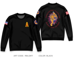 Charlie Battery, 3RD Battalion 112TH Field Artillery Regiment Core Men's Crewneck Performance Sweatshirt - RBLQWY