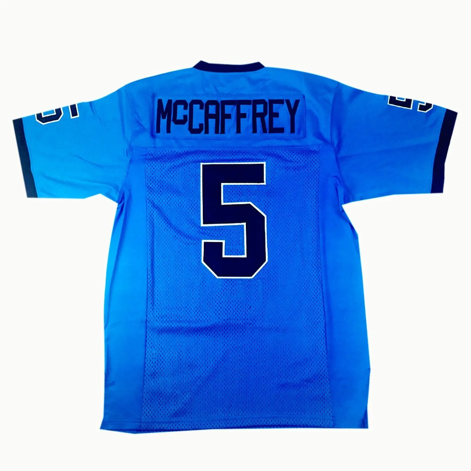 Christian McCaffrey High School Football Jersey (BLUE)