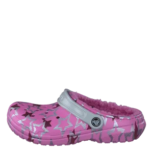 Classic Lined Clog Kids Taffy Pink / Multi