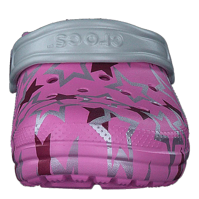 Classic Lined Clog Kids Taffy Pink / Multi