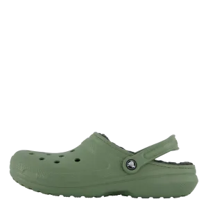 Classic Lined Clog Moss/multi
