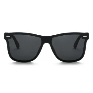Classic Men's Polarized Sunglasses One-Piece Lens UV400 Outdoor Fishing Gafas De Sol - OOLVS MS167-3N