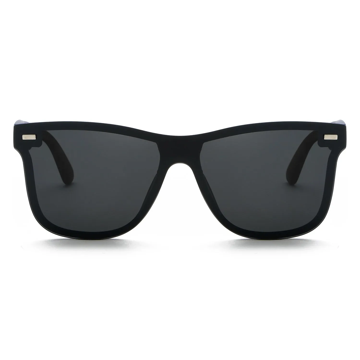 Classic Men's Polarized Sunglasses One-Piece Lens UV400 Outdoor Fishing Gafas De Sol - OOLVS MS167-3N