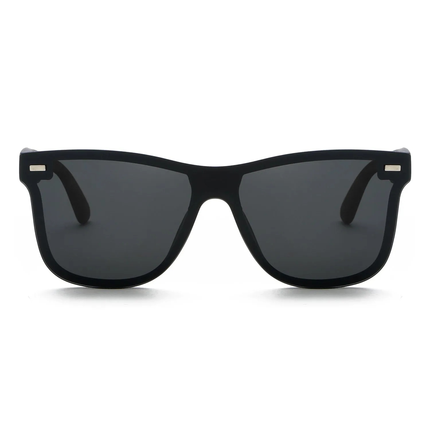 Classic Men's Polarized Sunglasses One-Piece Lens UV400 Outdoor Fishing Gafas De Sol - OOLVS MS167-3N