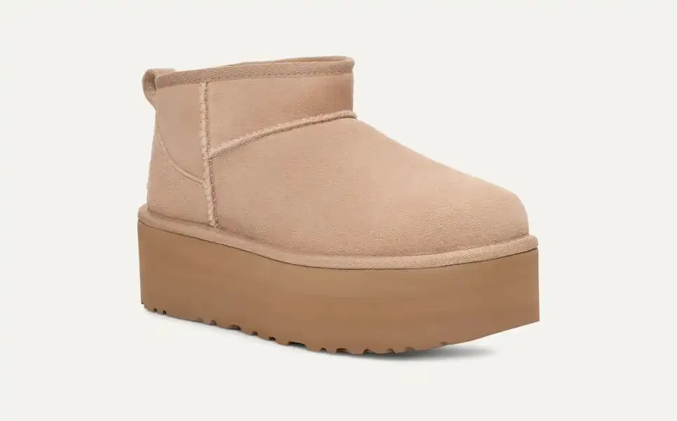 Classic Ultra Mini Platform - Sand - Women's