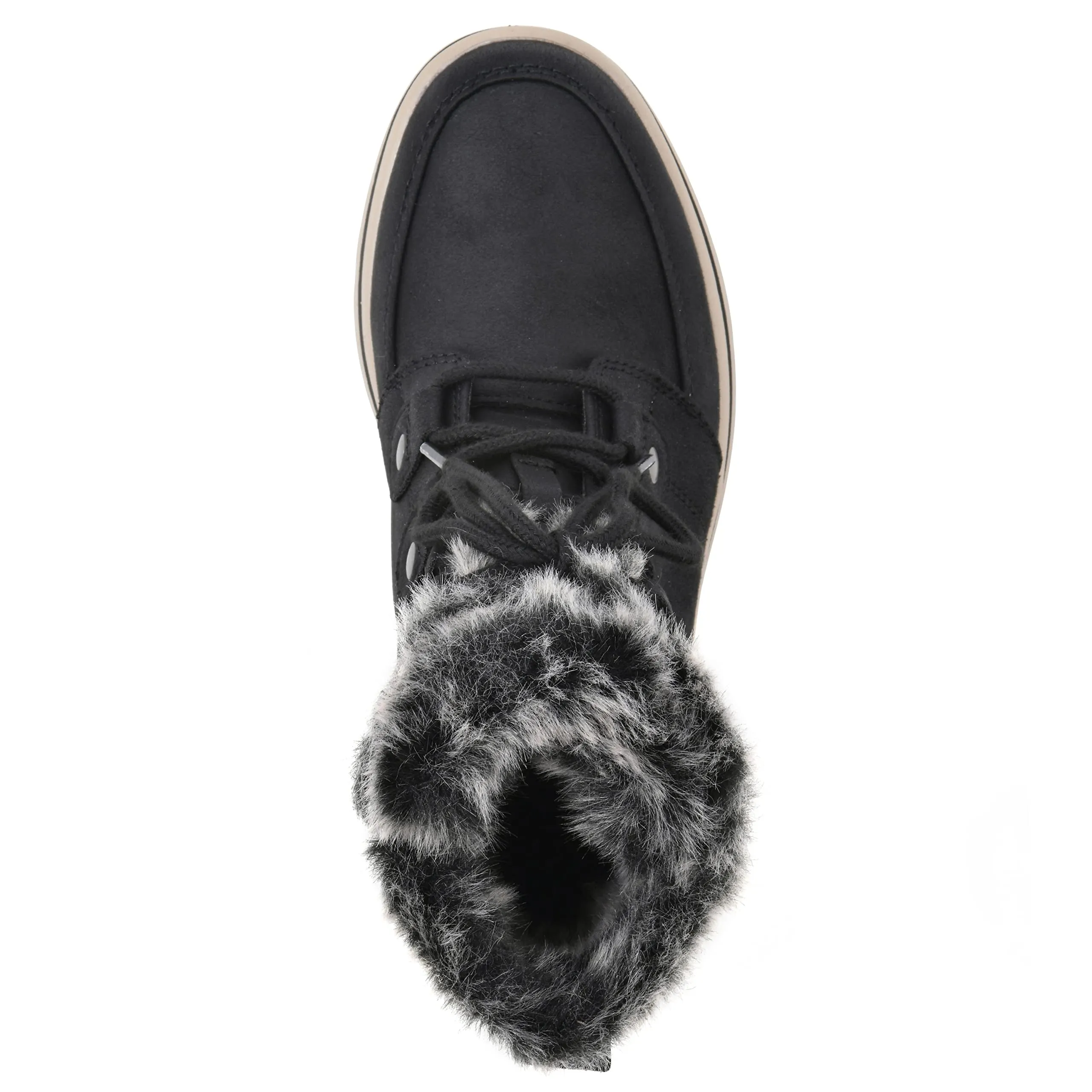 CLIFFS BY WHITE MOUNTAIN Women's Holly Ankle Boot, Black/Fabric, 8.5 M