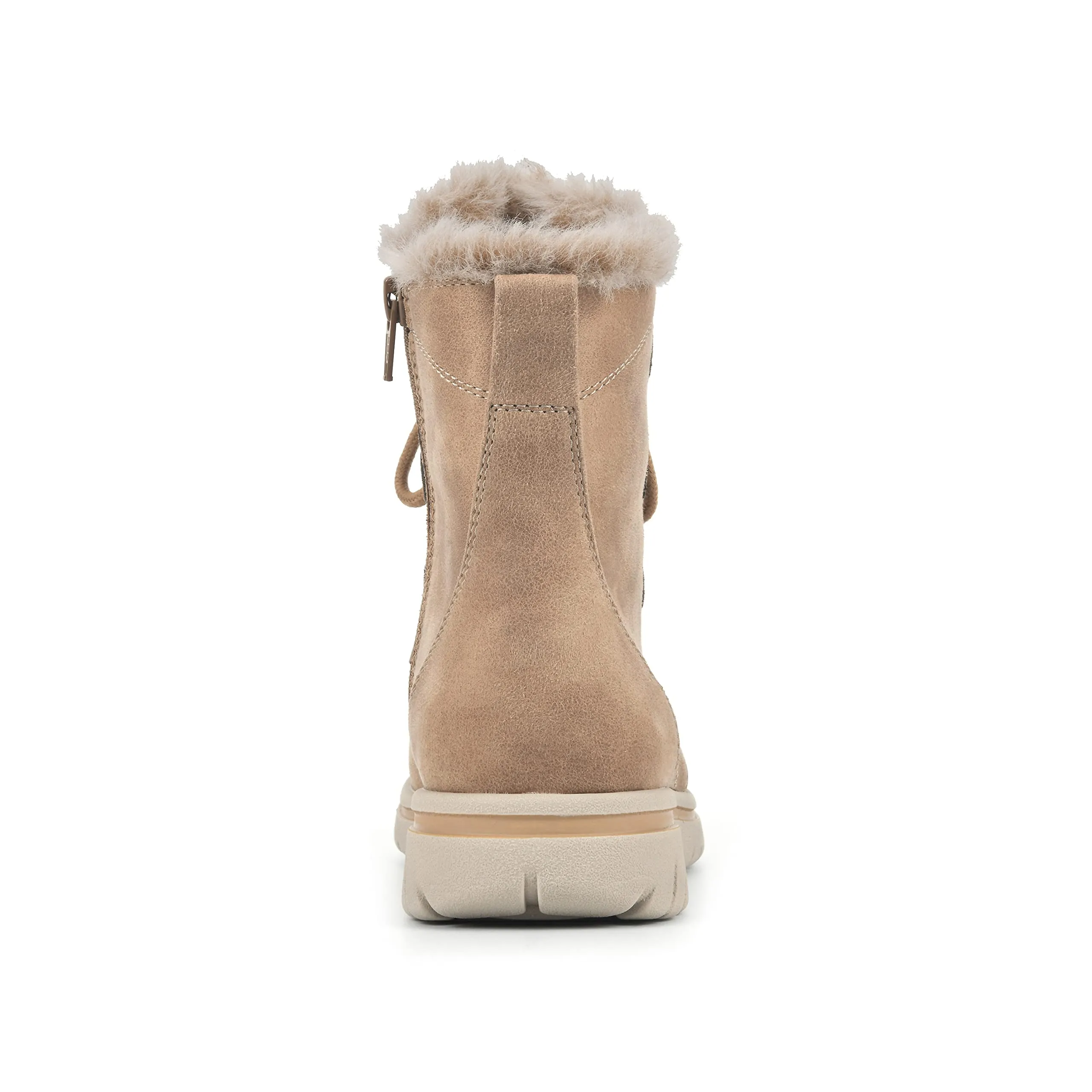 CLIFFS BY WHITE MOUNTAIN Women's Holly Ankle Boot, Wheat/Fabric, 11 M