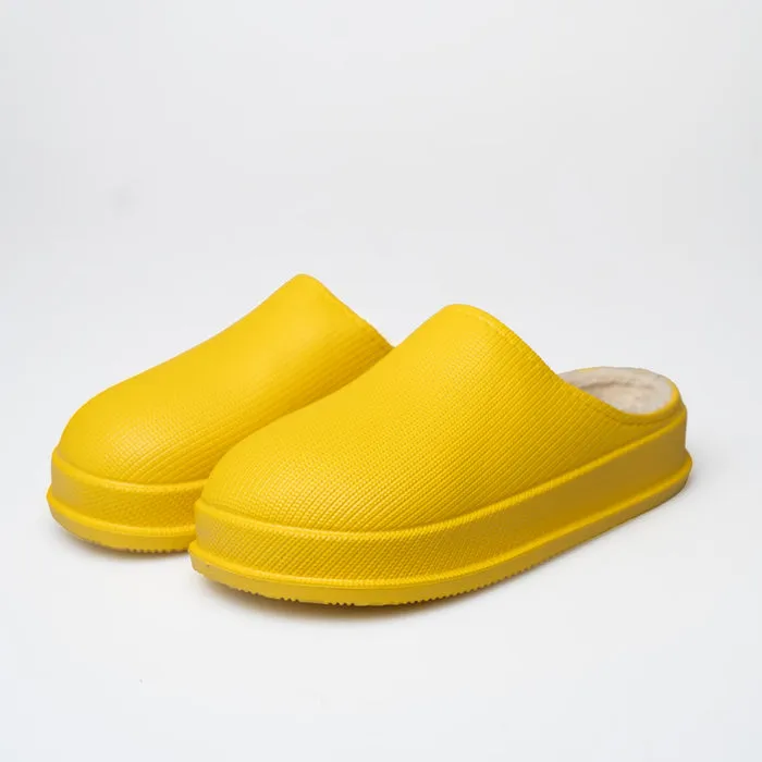 CloudSoft Cushion Fur Slides Comfort Slippers
