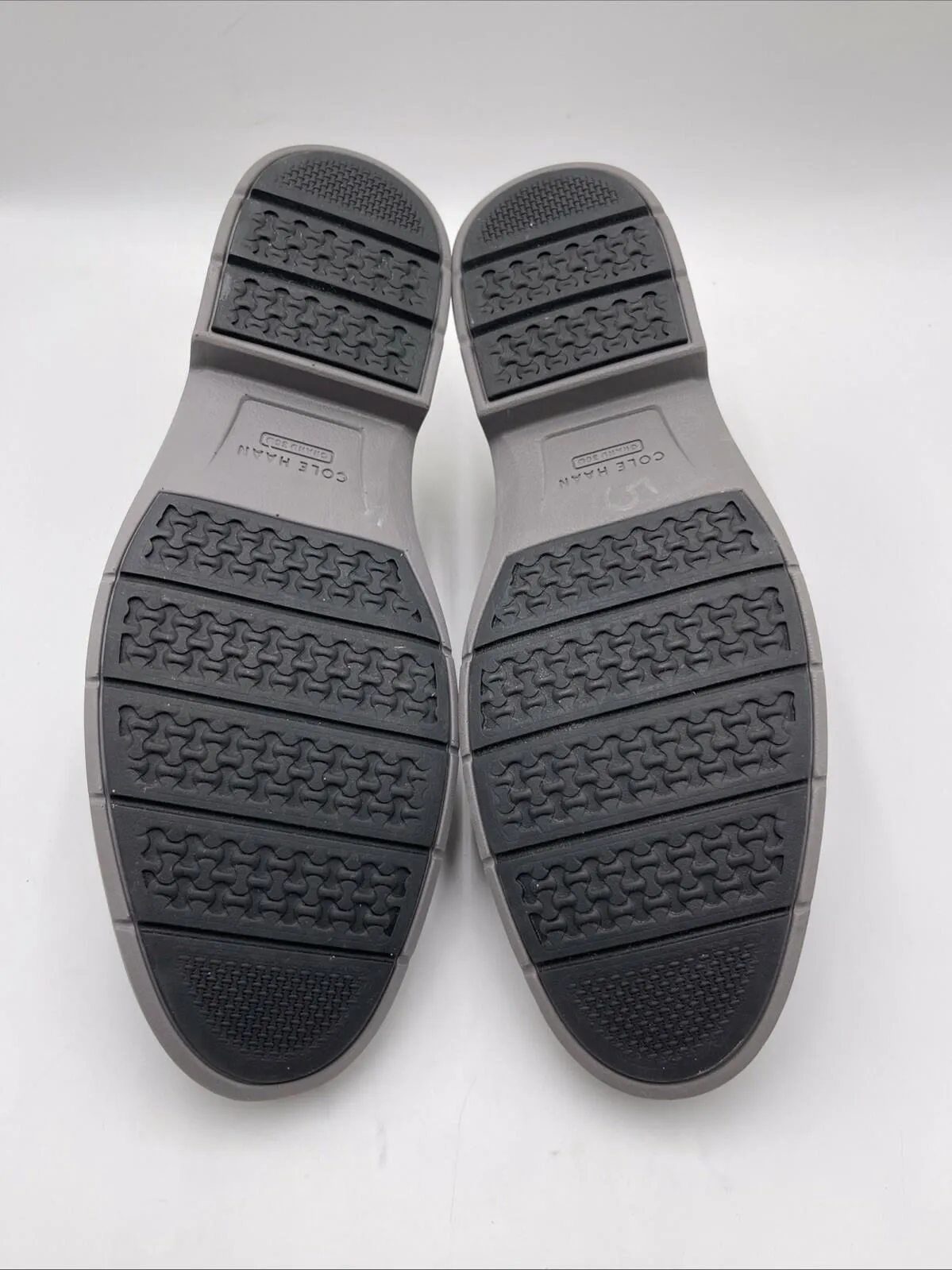 Cole Haan Men's Go-To Wingtip Oxford Shoes Black Size 12M - Very Good