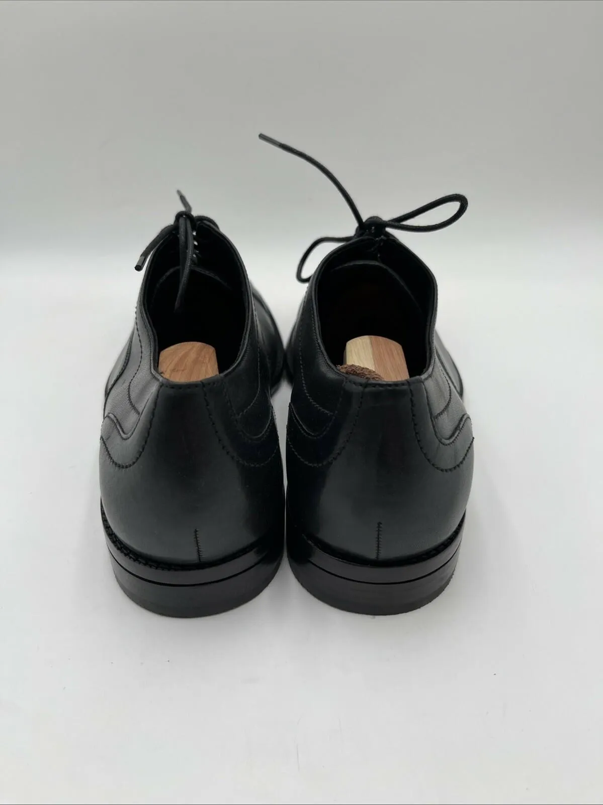 Cole Haan Men's Sawyer Cap Toe Oxford Loafers Black Size 12M - Very Good