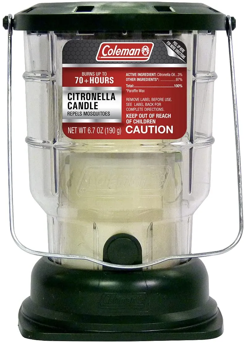 Coleman Citronella Candle Outdoor Lantern - 70  Hours, 6.7 Oz