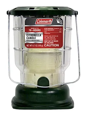 Coleman Citronella Candle Outdoor Lantern - 70  Hours, 6.7 Oz