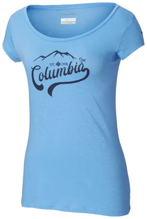 Columbia Outdoor Play Womens Tee Shirt White Cap