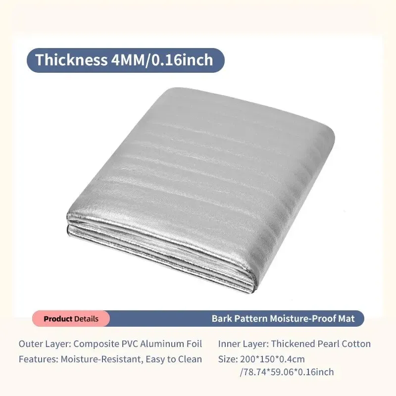ComfortPlus Waterproof Beach Mat with Thickened Pearl Cotton and Storage Bag - 78.75" x 59.06"