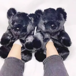Comfy Teddy Home Slippers – Supportive Indoor Comfort for Women