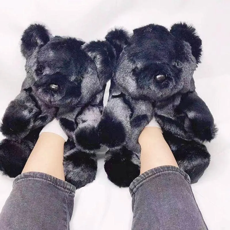 Comfy Teddy Home Slippers – Supportive Indoor Comfort for Women