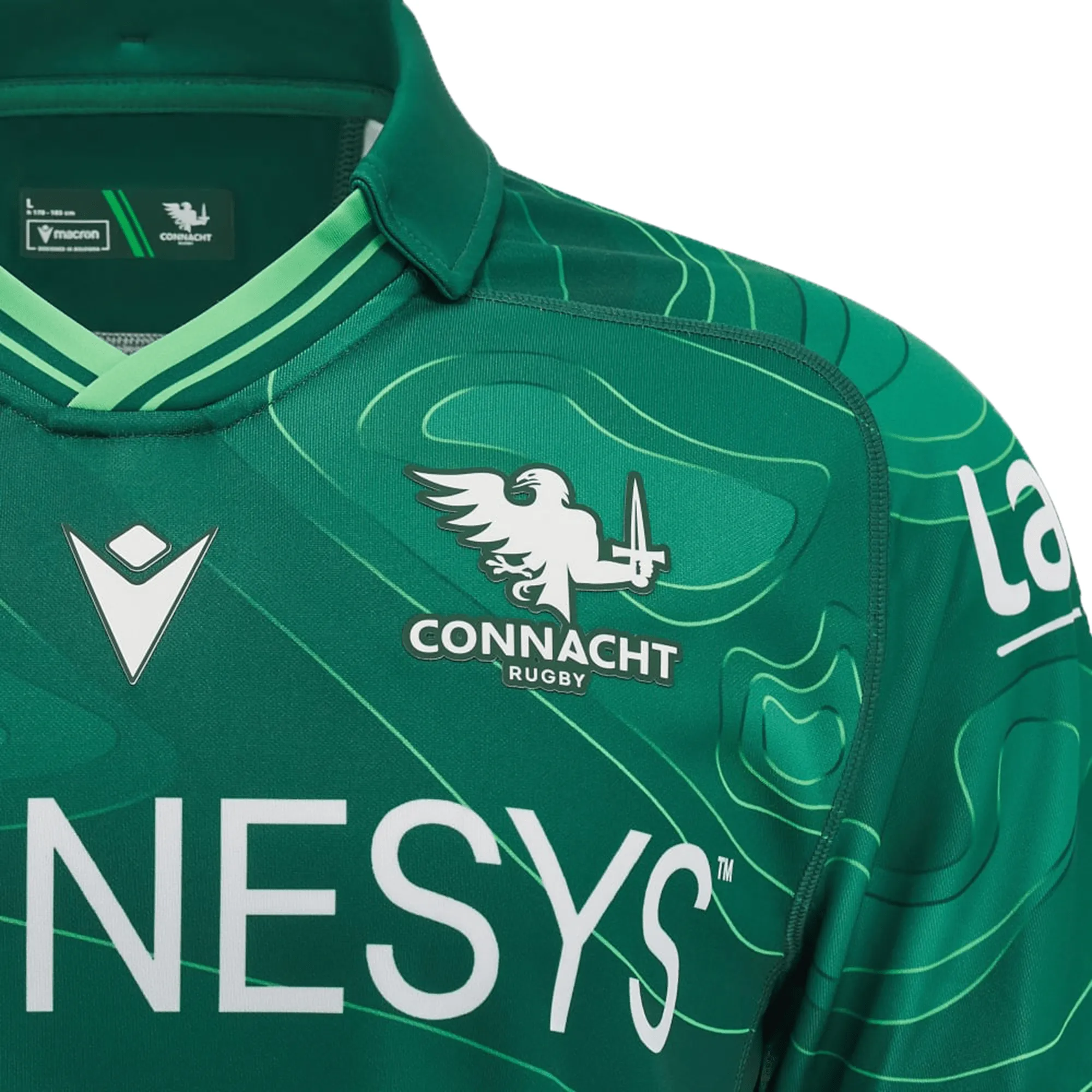 Connacht Rugby 24/25 Home Jersey by Macron