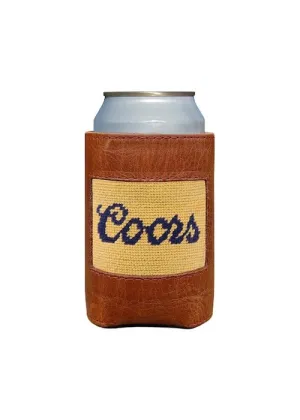 COORS NEEDLEPOINT CAN COOLER
