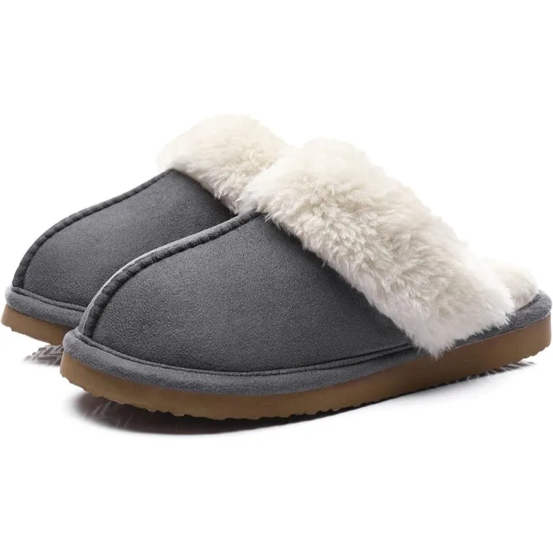 Cozy Fuzzy Memory Foam Slippers