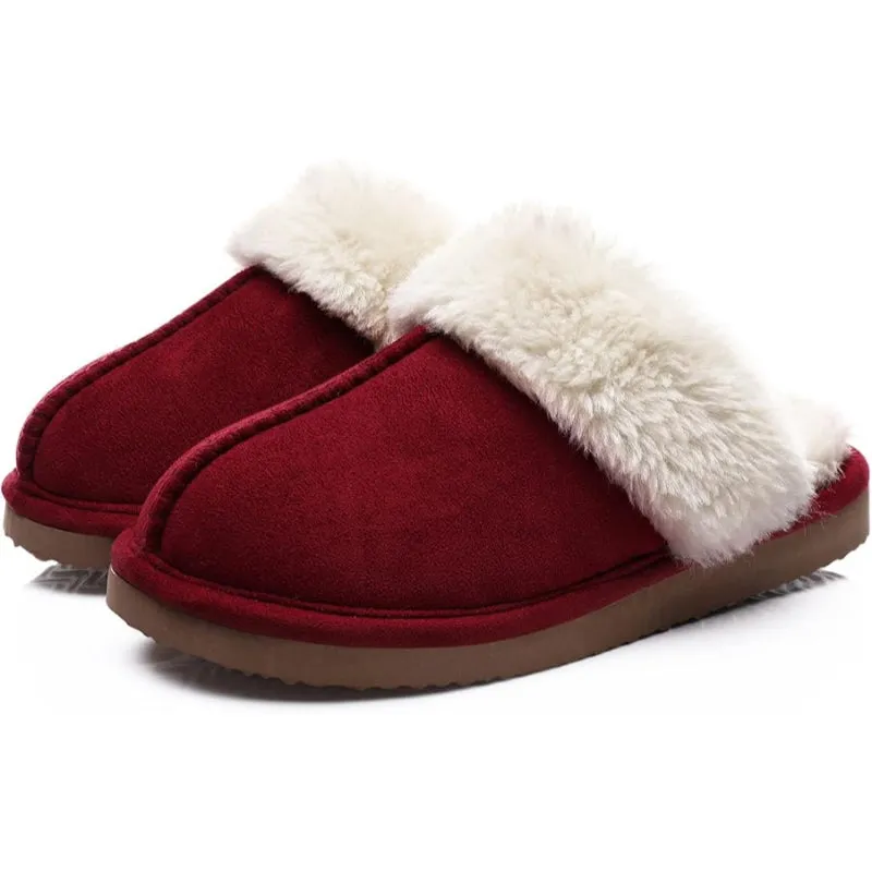 Cozy Fuzzy Memory Foam Slippers