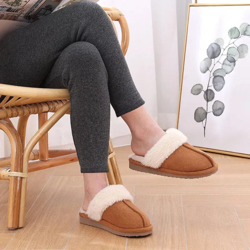 Cozy Fuzzy Memory Foam Slippers