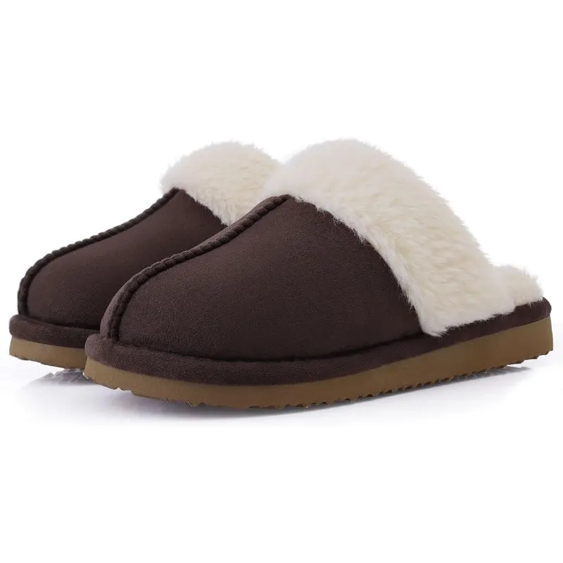 Cozy Fuzzy Memory Foam Slippers