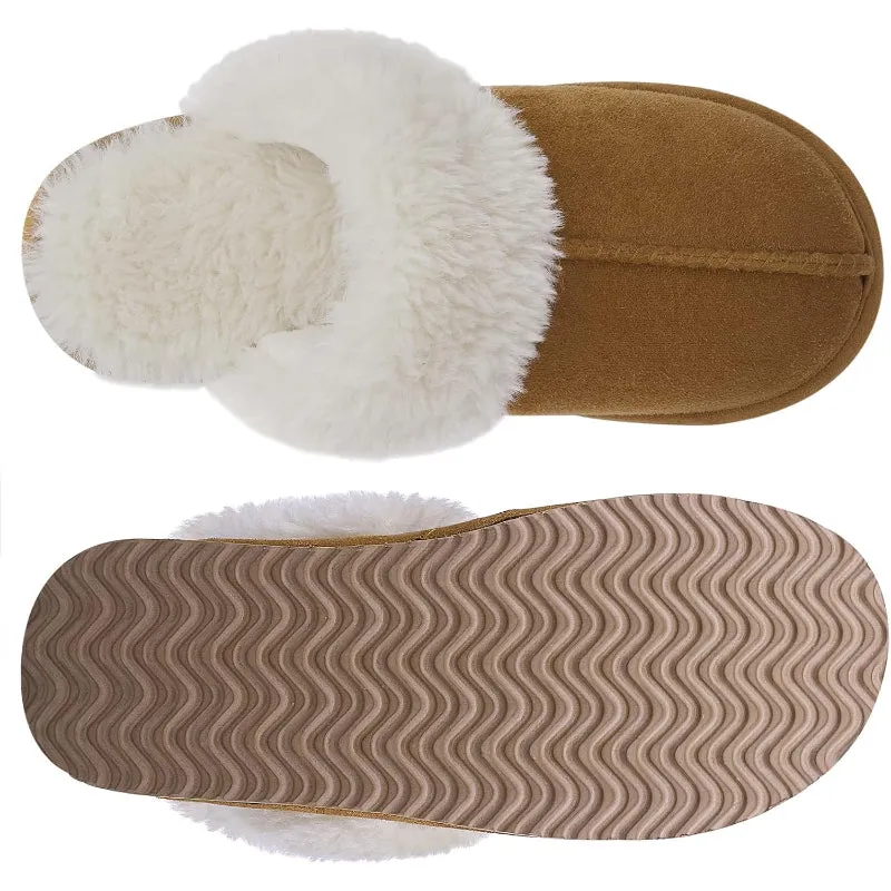 Cozy Fuzzy Memory Foam Slippers