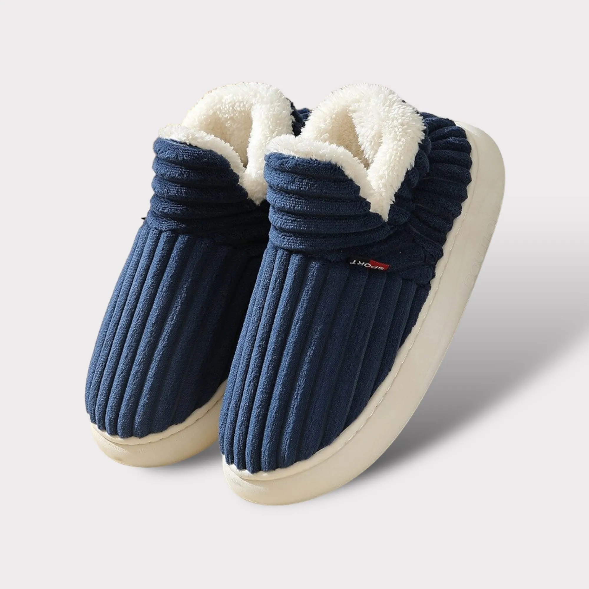 COZYCOMFORT™ THERAPEUTIC FLUFFY FLEECE WINTER SLIPPERS | 1   1 FREE!